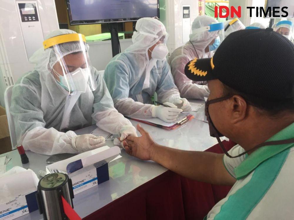 Rapid Test di Pasar Cibinong, Positif COVID-19 Warga Bukan Pedagang