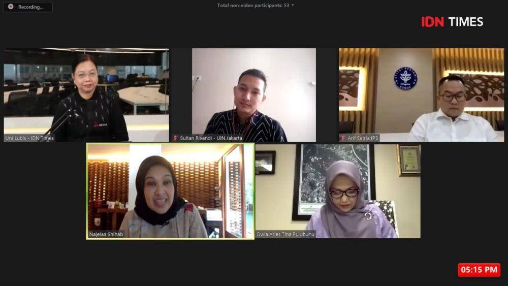 Ngobrol Seru New Normal or The Great Reset: Life After Pandemic COVID-19⁣⁣⁣⁣⁣⁣⁣⁣⁣⁣ (Tangkap Layar YouTube IDN Times)