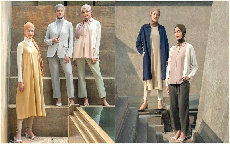 Inspirasi Gaya Hijab Minimalis UNIQLO Indonesia & Ayudia C. 18 Juni 2020. (Dok. UNIQLO Indonesia)