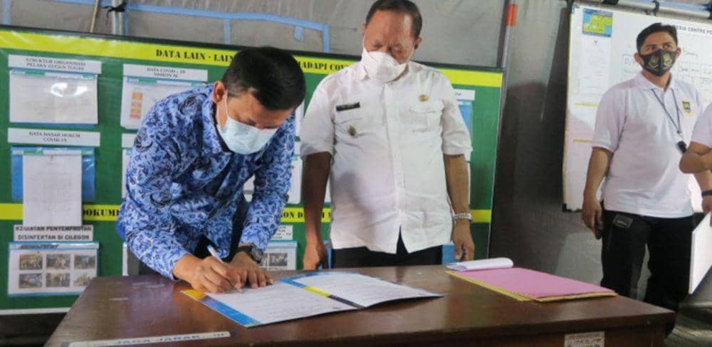 BBPLK Serang Kemnaker Salurkan APD bagi Penanganan Covid-19 di Cilegon