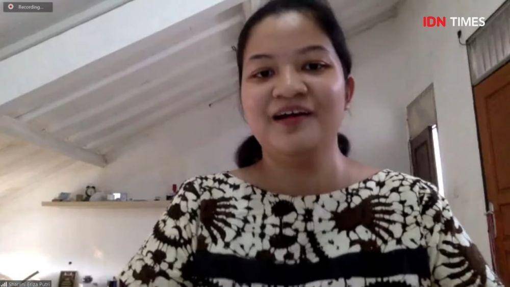CEO Nusantics Sharlini Eriza (Tangkapan Layar Webinar IDN Times)
