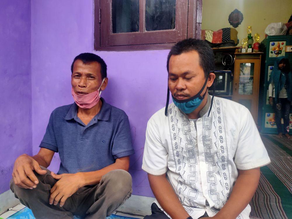 Ayah OR korban perkosaan di Tangsel (Dok. Warga/Hari W)