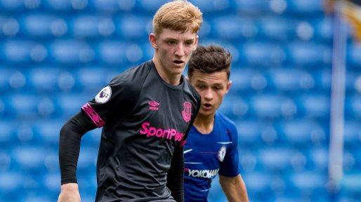 Anthony Gordon bermain bersama Everton U-23. www.transfermarkt.com