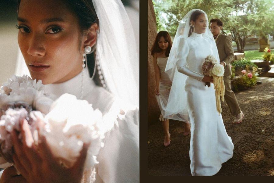 Inspirasi Gaun & Makeup Pernikahan Tara Basro, Gayanya Classy Banget!