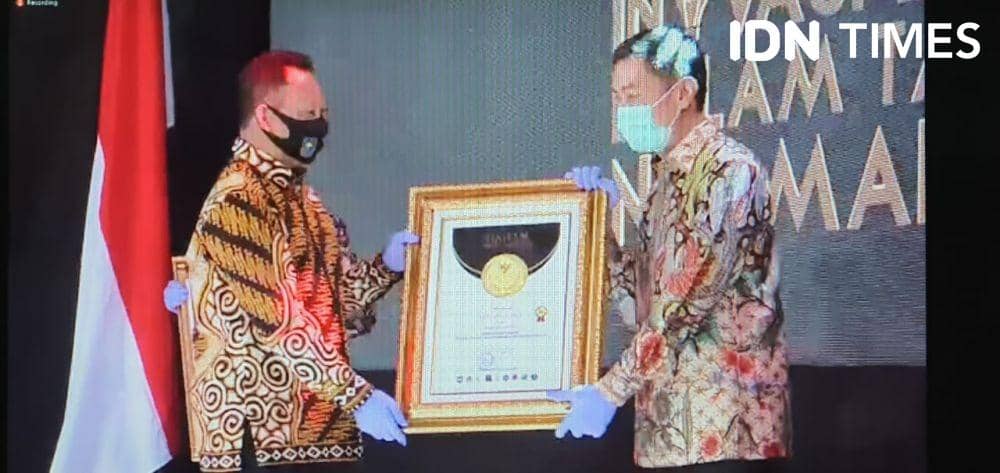 Pengumuman Kota Palembang terpilih menjadi juara ketiga lomba inovasi tatanan baru (IDN Times/Dokumen Pemkot Palembang)