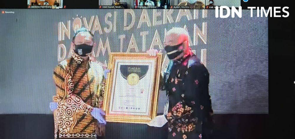 Pengumuman Kota Palembang terpilih menjadi juara ketiga lomba inovasi tatanan baru (IDN Times/Dokumen Pemkot Palembang)