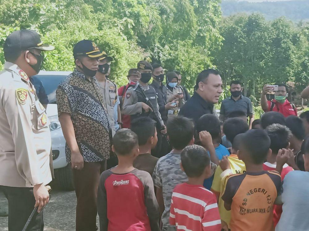 Ketua KPK, Irjen Pol Firli Bahuri ketika berkunjung ke Sumatera Selatan, Sabtu (20/6/2020) lalu. (IDN Times/ Istimewa)