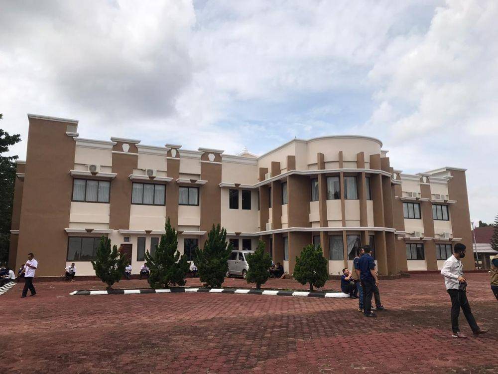 Hotel yang disulap pemkab OKI sebagai PDP Center (IDN Times/Pemkab OKI)