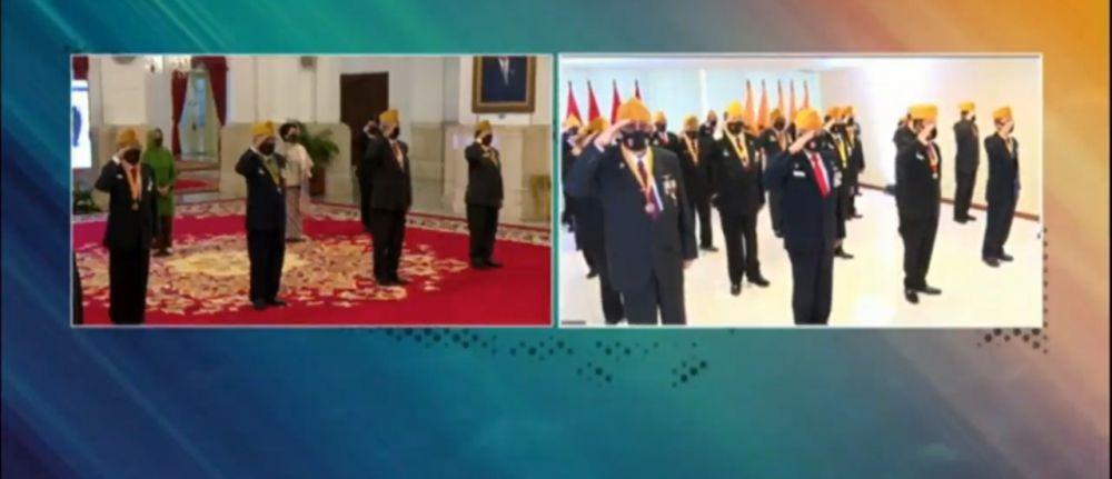 Pelantikan Keanggotaan Dewan Pimpinan Pusat dan Dewan Pertimbangan Pusat LVRI, 24 Juni 2020 (Youtube/Sekretariat Presiden)