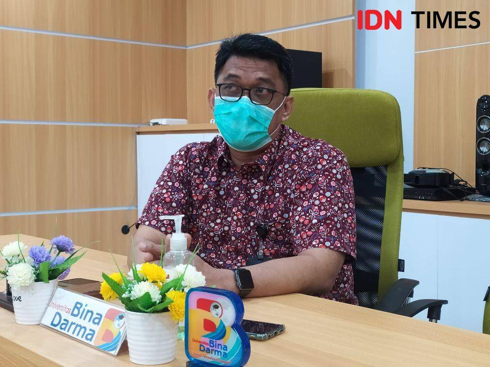Wakil Rektor Bidang ARTIKA (Akademi Riset Teknologi dan Kemahasiswaan Alumni) UBD Palembang, Muhammad Izman Herdiansyah (IDN Times/Feny Maulia Agustin)