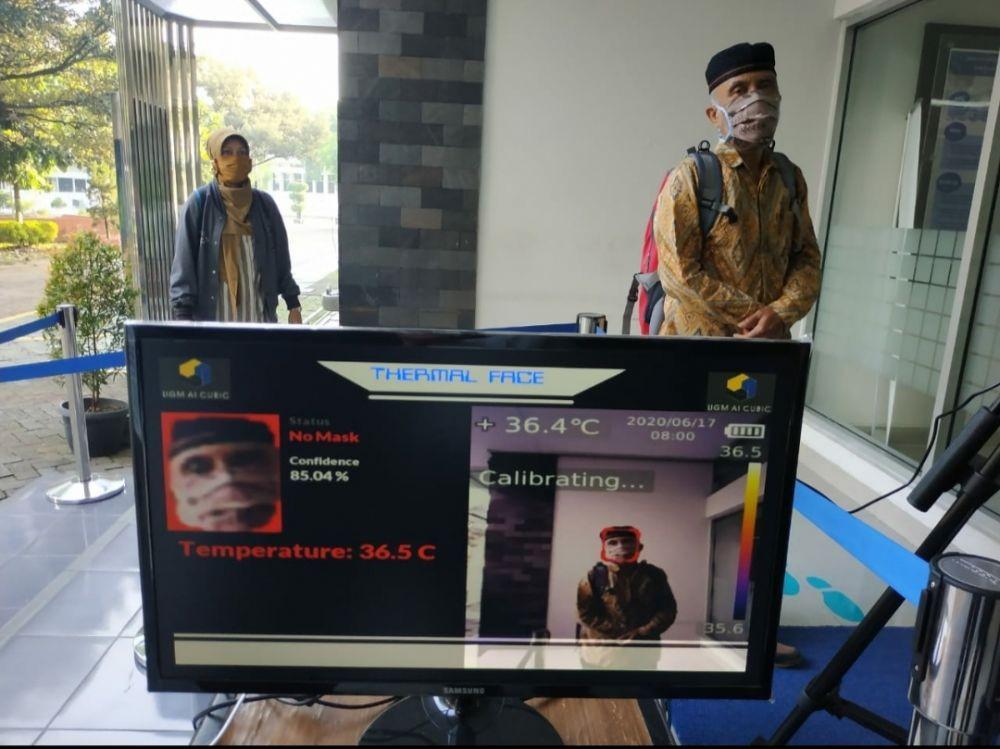 Dosen UGM Ciptakan Alat Pengukur Suhu Tubuh dengan Pemindai Wajah