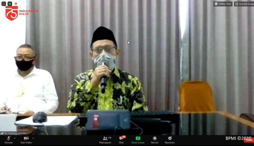 Vidcon dengan Jokowi, Dirut RSI Unisma Sambat Ventilator