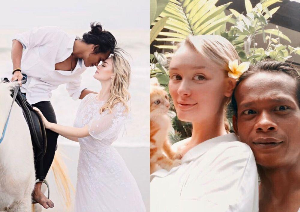 10 Foto Terbaru Polly dan Nur Muntilan, Makin Mesra Bak Masih Pacaran