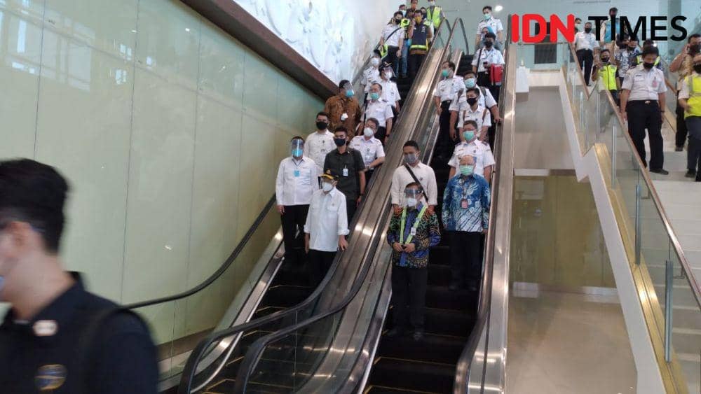 Menhub Budi Karya Sumadi tinjau Bandara YIA. IDN Times/Istimewa