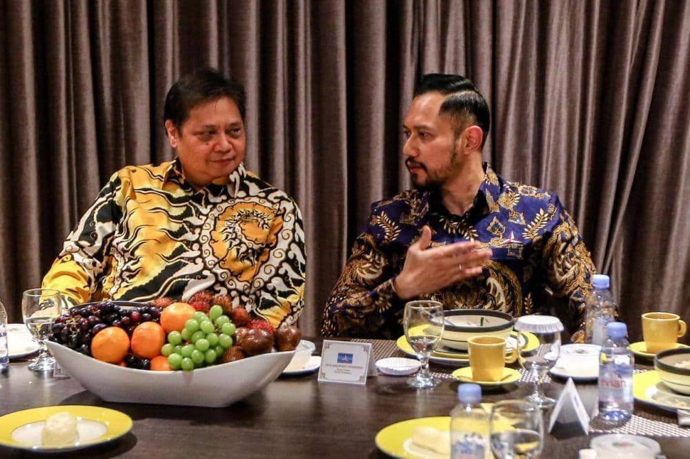 Silaturahmi Politik Ketum AHY ke Partai Golkar (Dok. Demokrat)