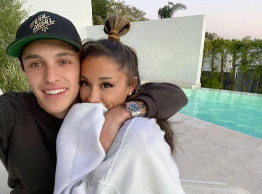 Dalton Gomez dan Ariana Grande (Instagram.com/arianagrande)