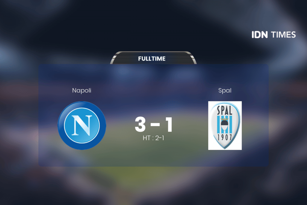Secara Dramatis, Napoli Akhirnya Tumbangkan Spal 3-1
