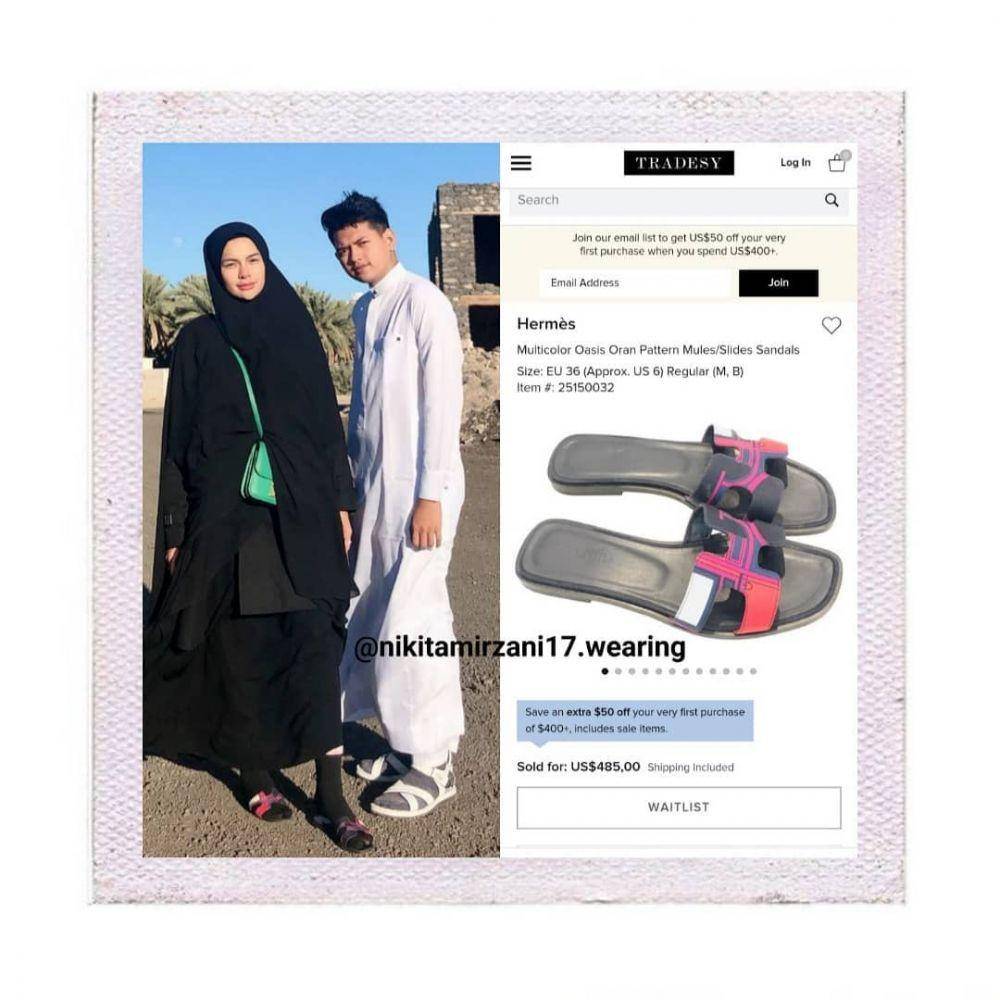 Instagram.com/nikitamirzanimawardi.wearing