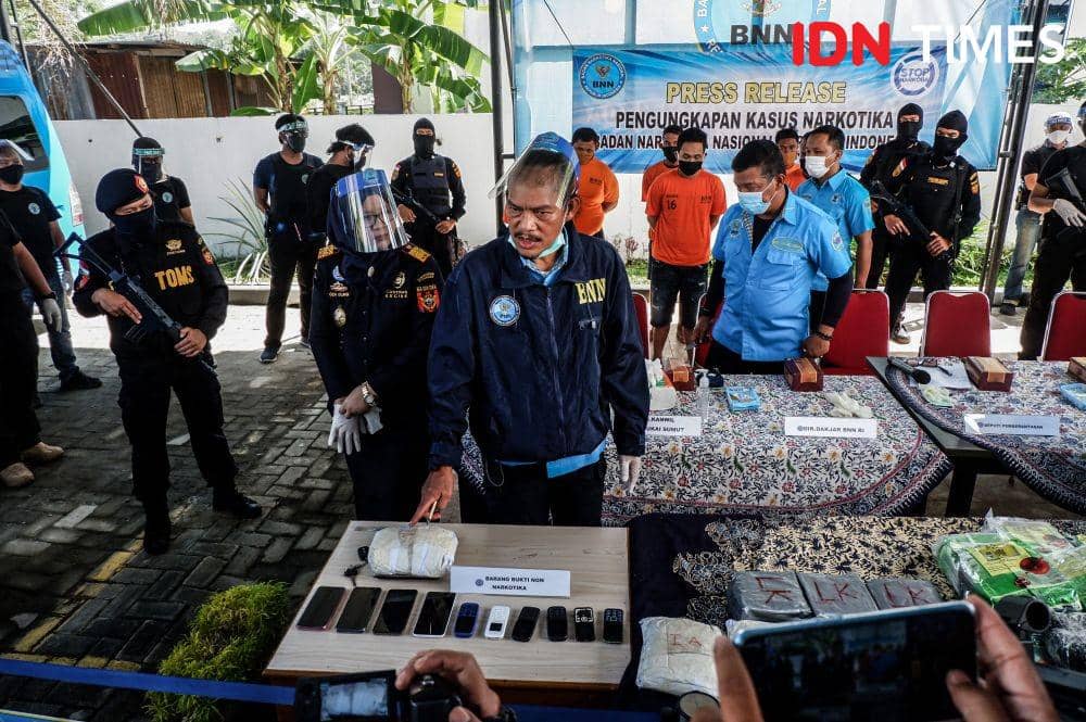 BNN mencatat, Sumut menjadi peringkat 1 penyalahgunaan narkoba di Indonesia mengalahkan Jakarta. (IDN Times/Prayugo Utomo)