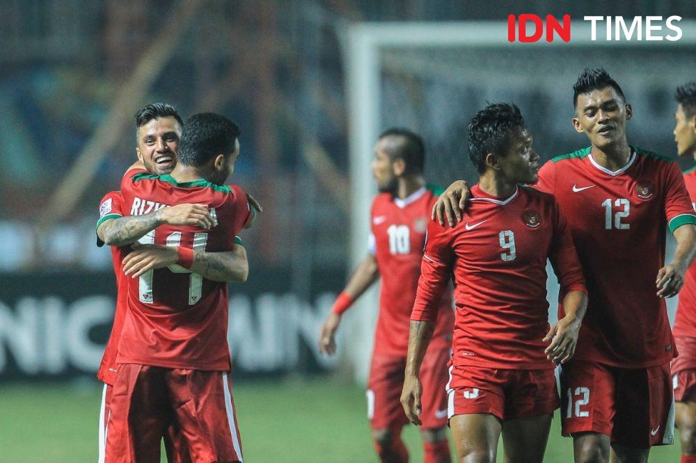 Timnas Indonesia Senior saat tampil di pertandingan (IDN Times/Herka Yanis)