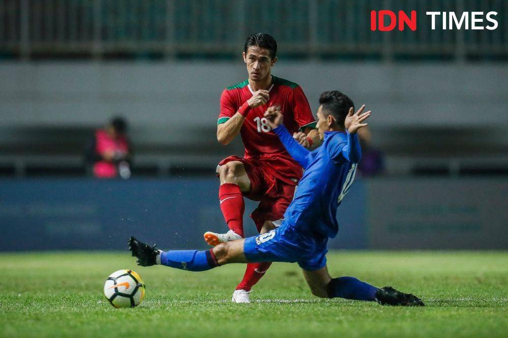Timnas Indonesia Senior saat tampil di pertandingan (IDN Times/Herka Yanis)