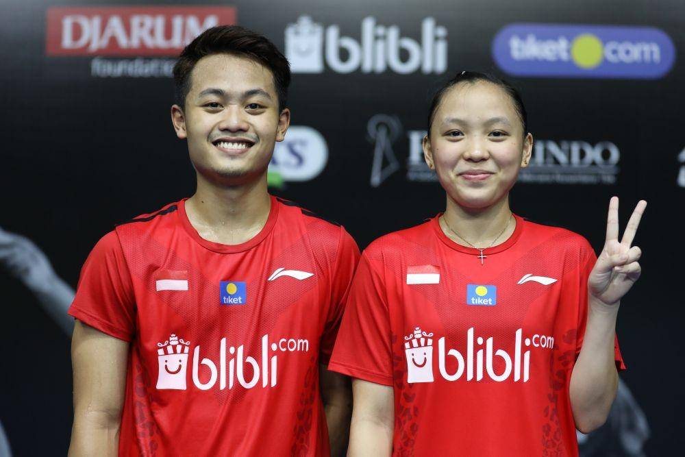 Akbar Bintang Cahyono/Winny Oktavina Kandow dalam Mola TV PBSI Home Tournamen (Dok. PBSI)