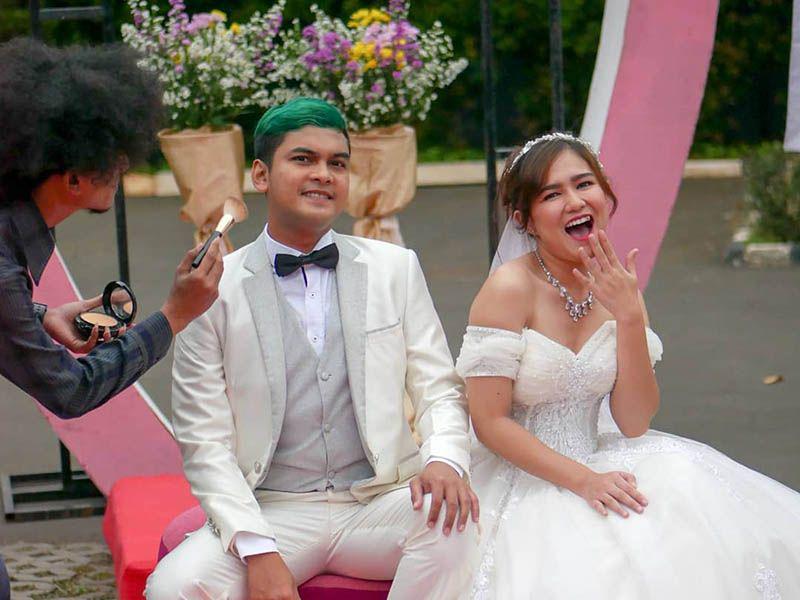 Nikah di Sinetron, 10 Momen Romantis Ridwan Ghany dan Masayu Clara