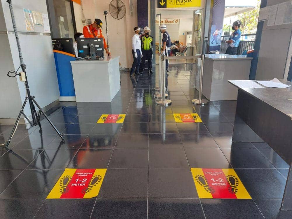 Suasana di Stasiun Madiun saat diterapkannya new normal di tengah pandemik COVID-19. Dok.IDN Times/Istimewa