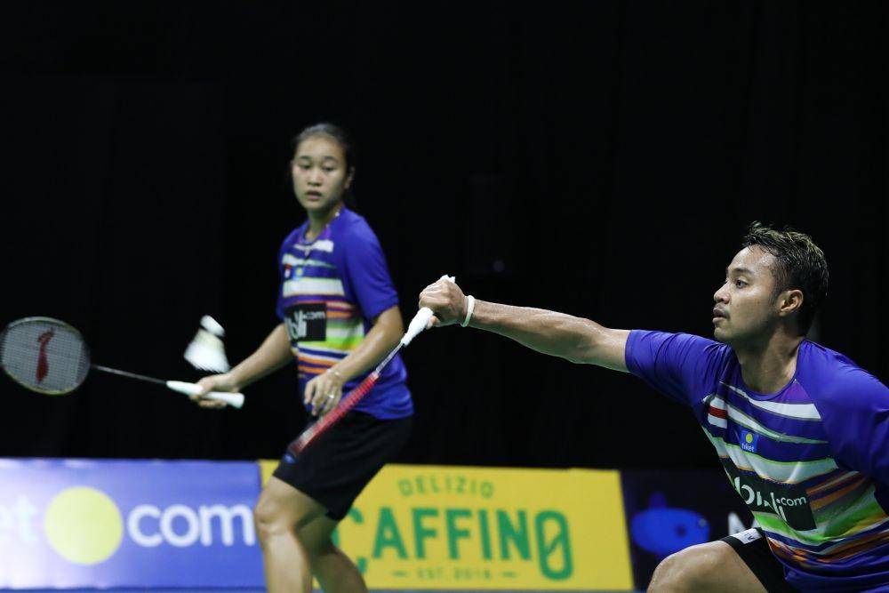 Rehan Naufal Kusharjanto/Lisa Ayu Kusumawati dalam Mola TV PBSI Home Tournament (Dok. PBSI)