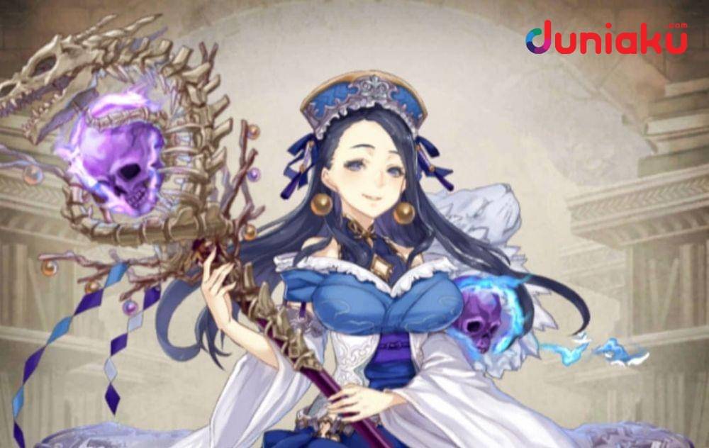Karakter Kaguya/Caster di SinoAlice setelah didapatkan. duniaku.com/Adhitya Daniel