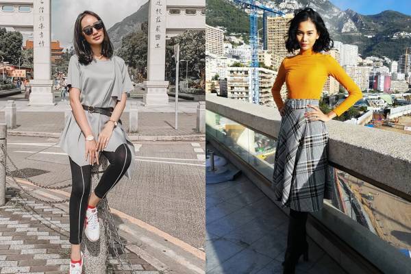 instagram.com/bellaapriliasant & instagram.com/aurrakharishma