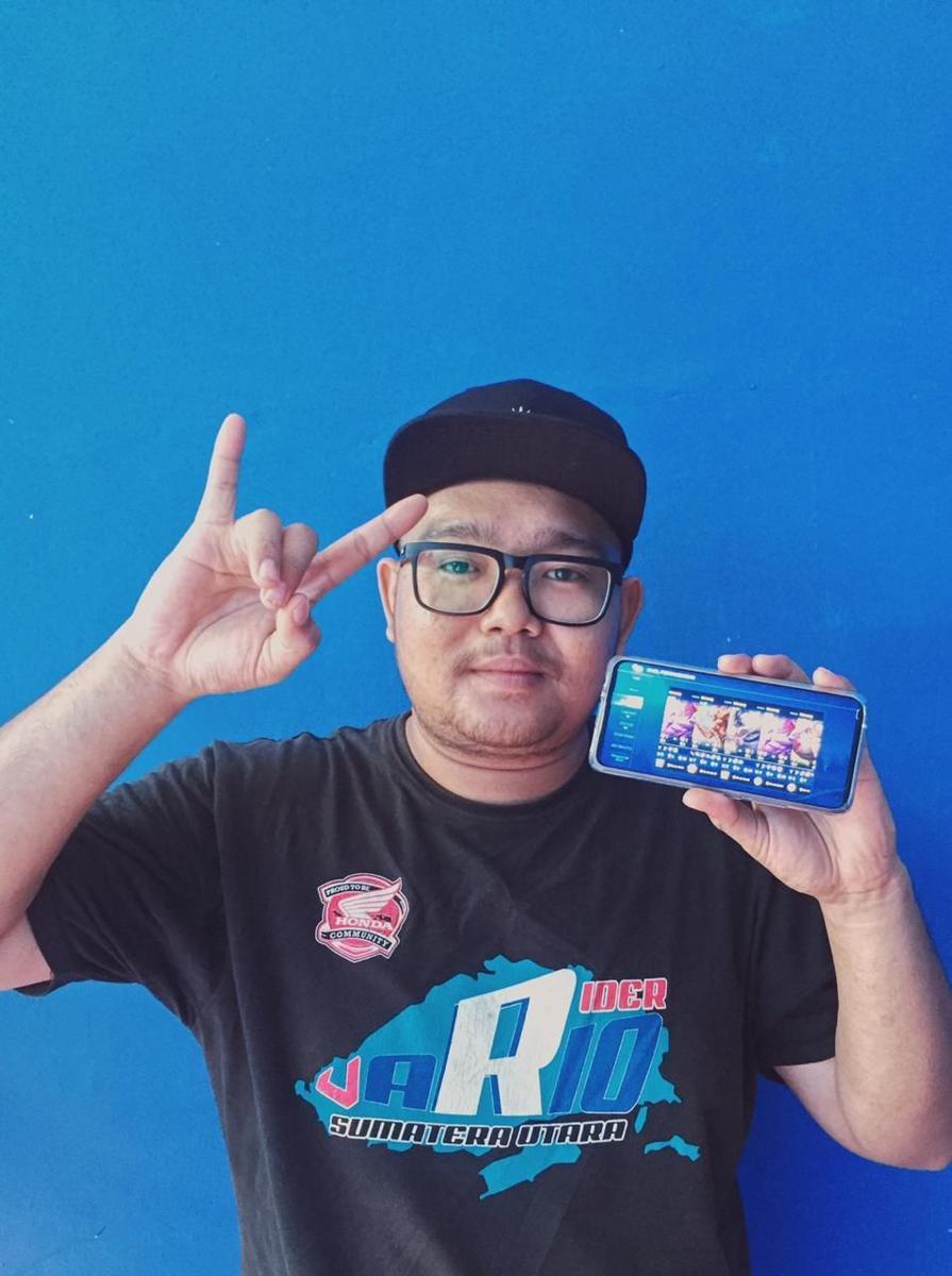 Bro Willy selaku Kapten Tim Sumut Honda Bikers (Dok. IDN Times)
