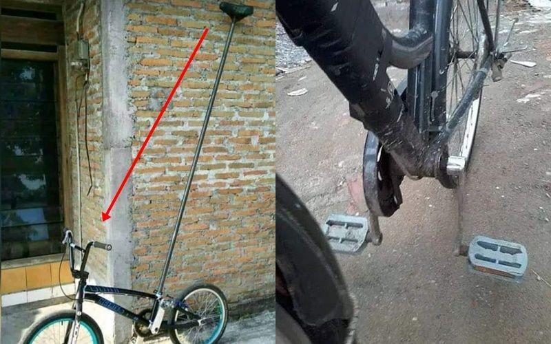 10 Potret Modifikasi Sepeda Paling Aneh, Ngakak Abis