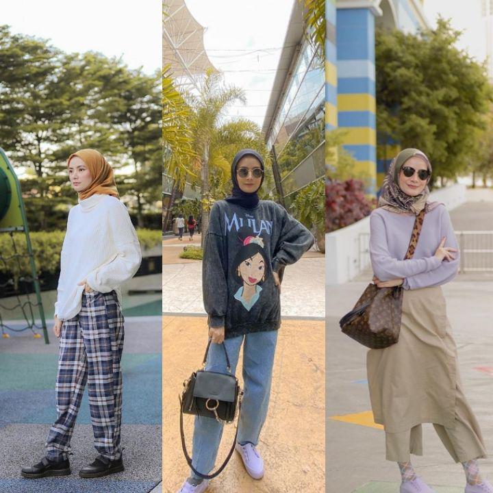 10 Gaya Kasual Ala Dhatu Rembulan, Kreatif & Chic!