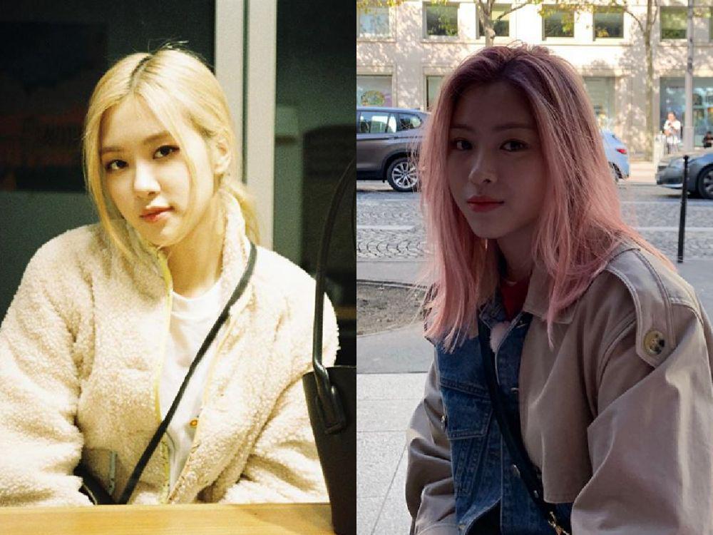 10 potret kemiripan rosé blackpink & ryujin itzy, bak saudara ka