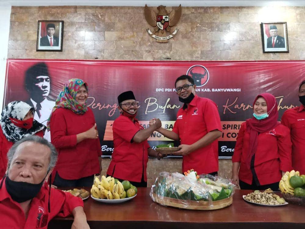 Pengurus DPC PDIP Banyuwangi. IDN Times/Istimewa