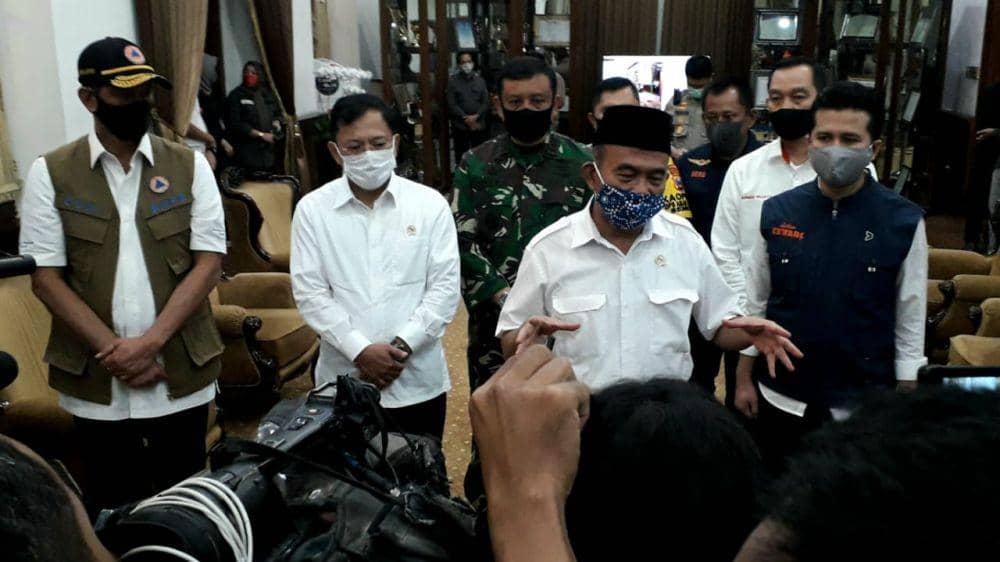 Muhadjir: Separuh Kasus Nasional Tuntas Jika Jatim Bisa Atasi COVID-19