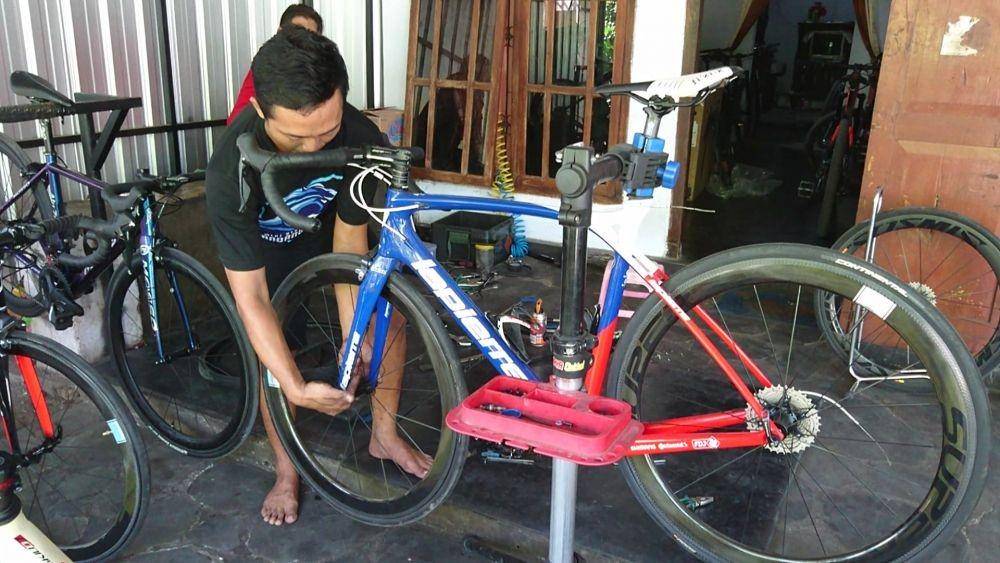 Konsumen Jasa servis dan perakitan sepeda meningkat selama pandemik, IDN Times/ Bramanta Pamungkas