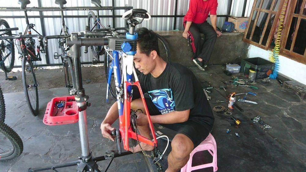 Konsumen Jasa servis dan perakitan sepeda meningkat selama pandemik, IDN Times/ Bramanta Pamungkas