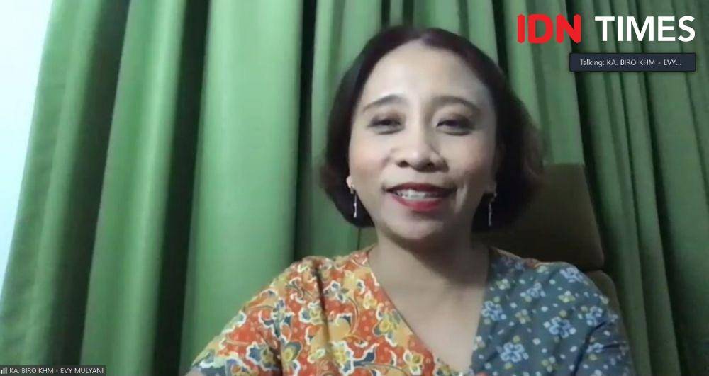 Kepala Biro Komunikasi dan Hubungan Masyarakat Kemendikbud, Evy Mulyani (IDN Times/Margith Juita Damanik)