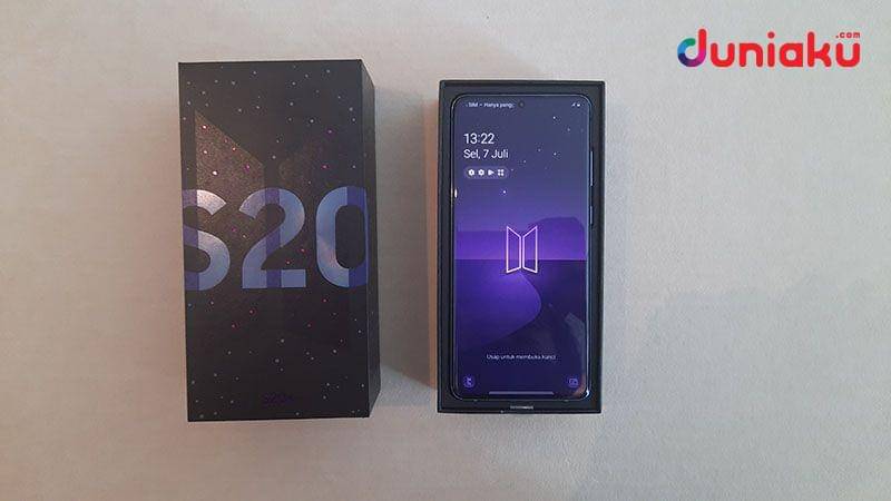 Samsung S20+. duniaku.com/Adhitya Daniel