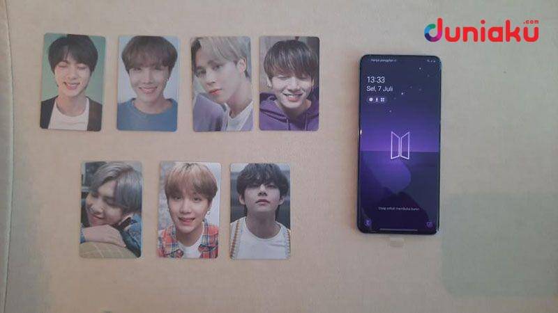 Bonus foto BTS Samsung S20+. duniaku.com/Adhitya Daniel