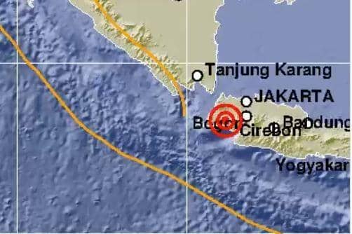 [BREAKING] Gempa M 5,4 Guncang Rangkasbitung, Terasa Sampai Jakarta