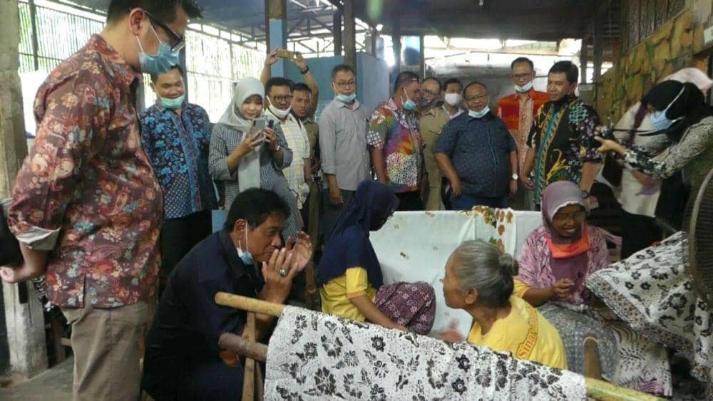 Perajin Batik di Lendah Kulon Progo / Dokumentasi DPRD DIY