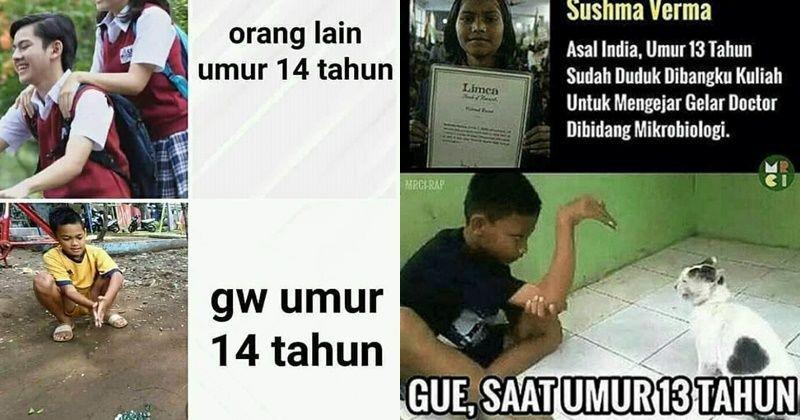 10 meme yang menggambarkan masa mudaku versus orang lain, bikin n