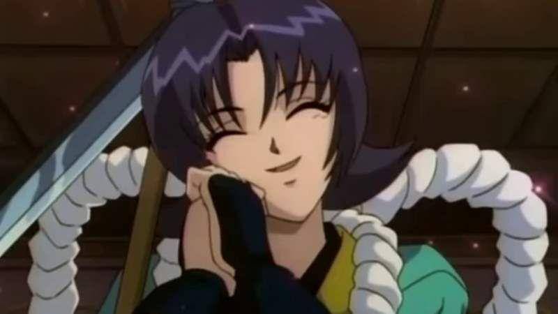 Honjo Kamatari di anime Kenshin. (Dok. Studio Gallop/Rurouni Kenshin)
