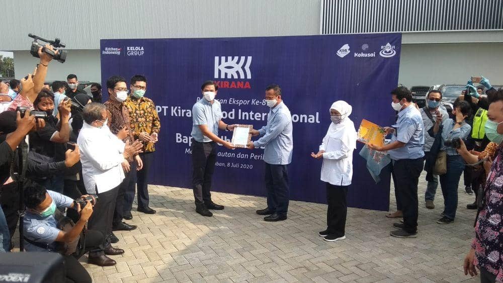 Menteri Kelautan dan Perikanan (KKP) Edhy Prabowo saat berkunjung ke Tuban. IDN Times/Imron