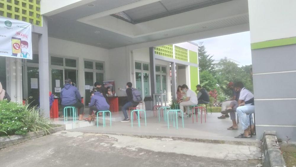 Peserta UTBK Unmul Samarinda Keluhkan Aturan Mendadak Wajib Rapid Test