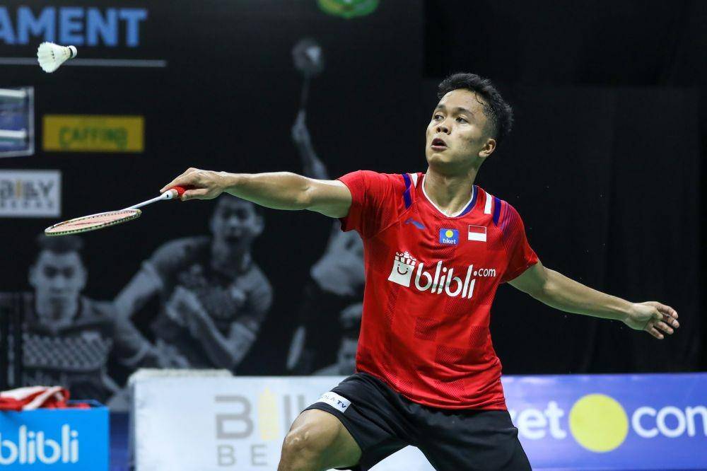 Anthony Sinisuka Ginting dalam Mola TV PBSI Home Tournament (Dok. IDN Times/PBSI)