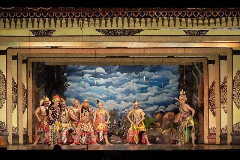 Ilustrasi wayang orang/Flikr.com/nurul inayah